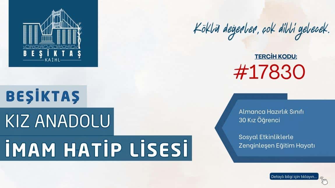 KÖKLÜ DEĞERLER, ÇOK DİLLİ GELECEK...